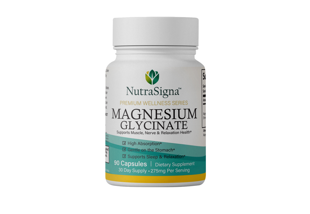 NutraSigna Magnesium Glycinate 90 Capsules