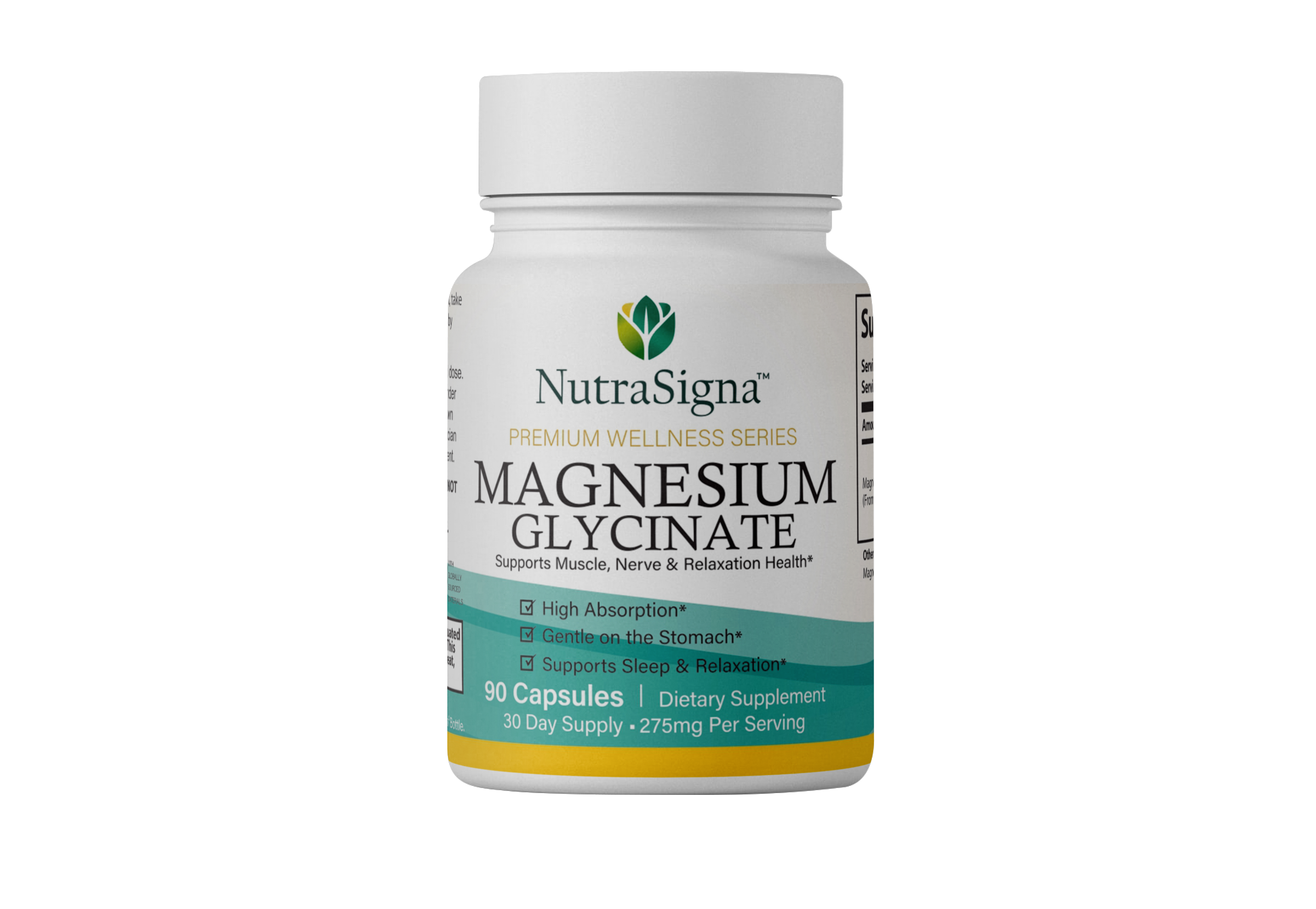 NutraSigna Magnesium Glycinate 90 Capsules
